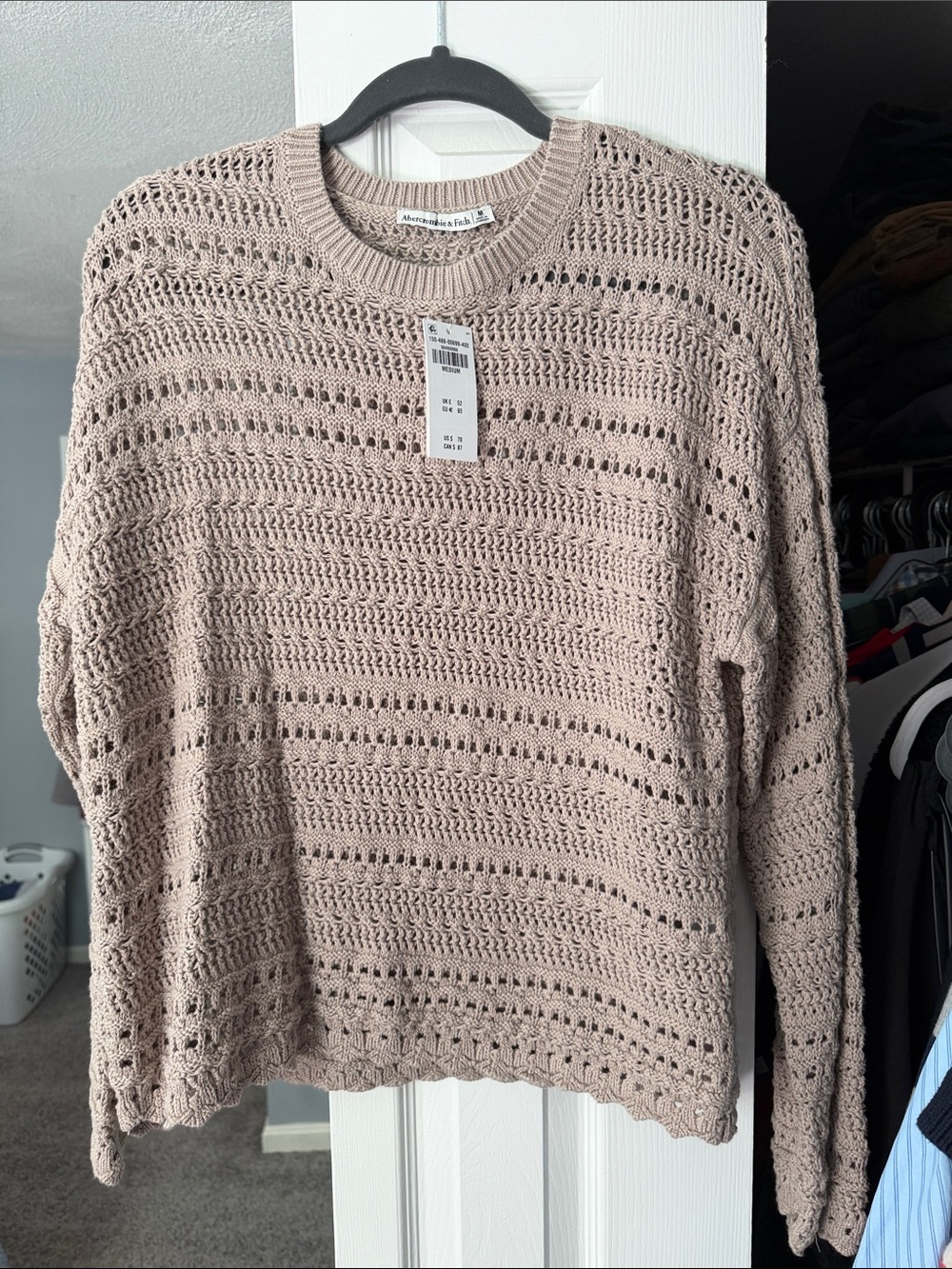 Abercrombie Crochet Sweater